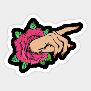 Hand Sticker